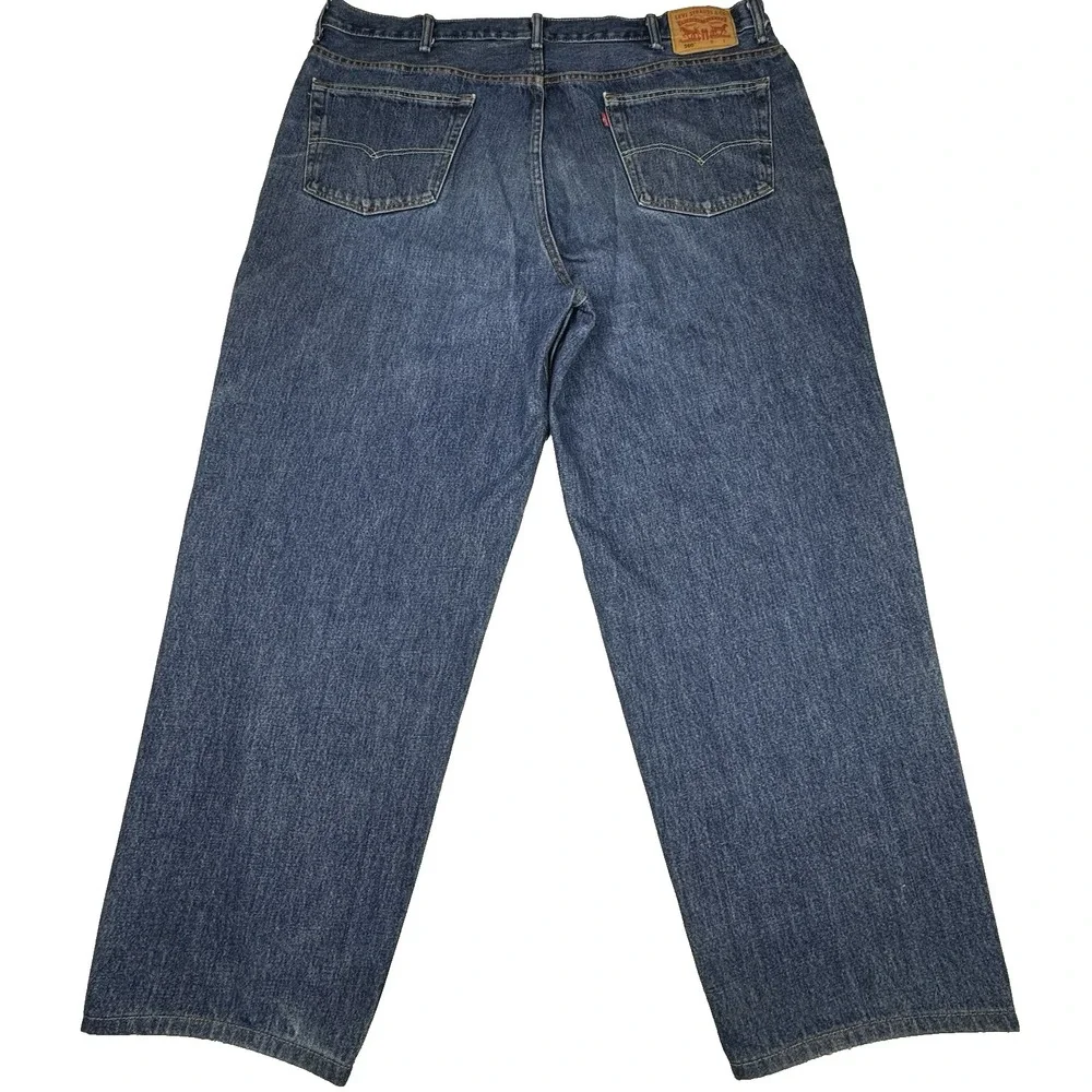 Levis 560 Jeans Mens 44x34 (44x30.5) Denim Relaxed Baggy Tapered Leg Classic Y2K